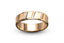 Gilded Facet 14k Gold Men's Wedding Band 6mm