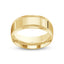 Wedding Ring 9mm Dome Milgrain - Astraios