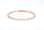 Aurora Whisper: 14K Gold Flexible Diamond Bracelet with Star Design