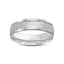 Platinum mens wedding ring