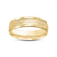Mens Wedding Band 14k yellow gold