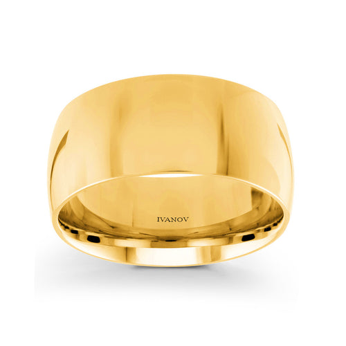 Aristarchus - 10mm Dome Classic Wedding Band