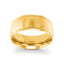 Mens wedding band 14k yellow gold
