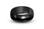 Black tungsten ring brushed domed 8mm