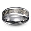 Carbon fiber tungsten ring