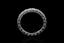 Starry Night Diamond Wedding Band with Micro Pave and Mill-Grain