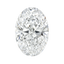 Oval cut diamond