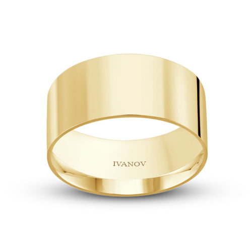 Cleisthenes 10mm Flat Men's Wedding Ring