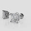Classic Princess Cut Diamond Stud Earrings