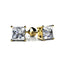 Classic Princess Cut Diamond Stud Earrings