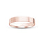 Rose gold ring polished finish flat style 3mm width with 'IVANOV' branding on a white background