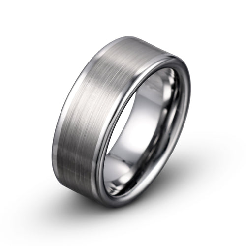 Panagiotis Tungsten Wedding Band by Ivanov Jewelry