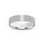 Silver ring brushed finish flat style with 'IVANOV' branding on a white background