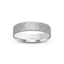 White gold ring flap finish 5mm with 'IVANOV' branding on a white background