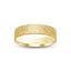 Gold ring flap finish 5mm width with 'IVANOV' engraving on a white background