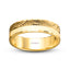 14k yellow gold wedding ring 6mm