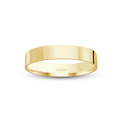 Classic Wedding Ring 3mm Flat - Bessarion
