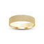 Gold ring with rolled textured band 5mm width and 'IVANOV' branding on a white background