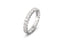 Stellar Radiance Eternity Ring 18K Gold V-Cut Design 1.72 ct. Diamonds