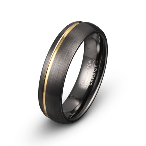 Gunmetal Aurora Tungsten Ring: A Fusion of Elegance and Modernity