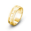 14k yellow gold wedding band
