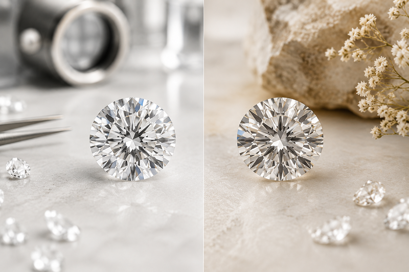 Lab Grown vs. Natural Diamond