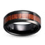 Tungsten Ring with Wood Inlay Offers Unmatched Durability and Unique Style