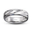 mens wedding band white gold