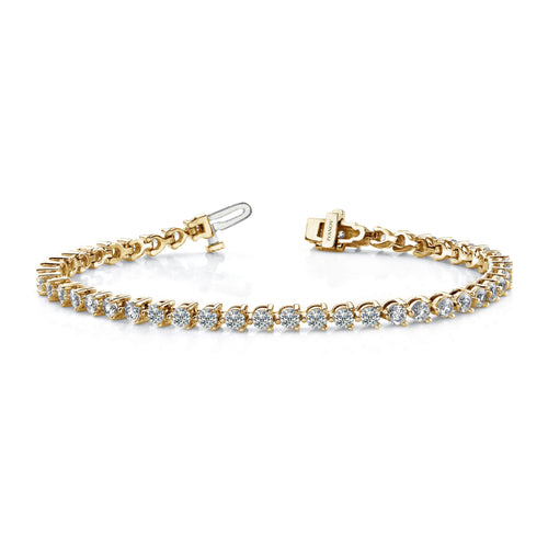 Eleni Diamond Tennis Bracelet: Three-Prong Brilliance | Ivanov Jewelry