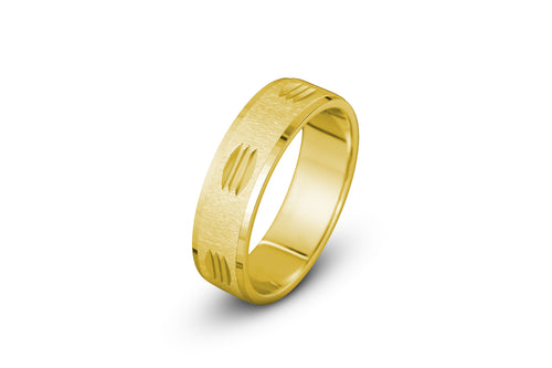 14k yellow solid gold ring