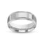 Silver gold ring polished finish mill-grained edges with 'IVANOV' branding on a white background