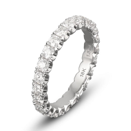 Eternity Diamond Wedding Ring Ivanov Jewelry