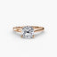 Solitaire Engagement Ring -Setting 1
