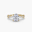 Solitaire with Eternity Pavé