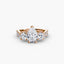 Three-Stone with Pavé Band 2