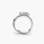 Pear Shaped Diamond The Wave Solitaire Engagement Ring 2