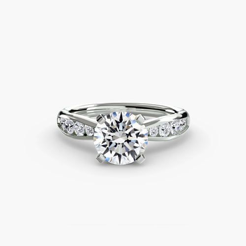 Solitaire with Pavé 3