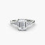 Solitaire with Shoulder Accents 2