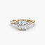 Solitaire with Shoulder Accents 2