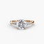 Solitaire with Shoulder Accents 2