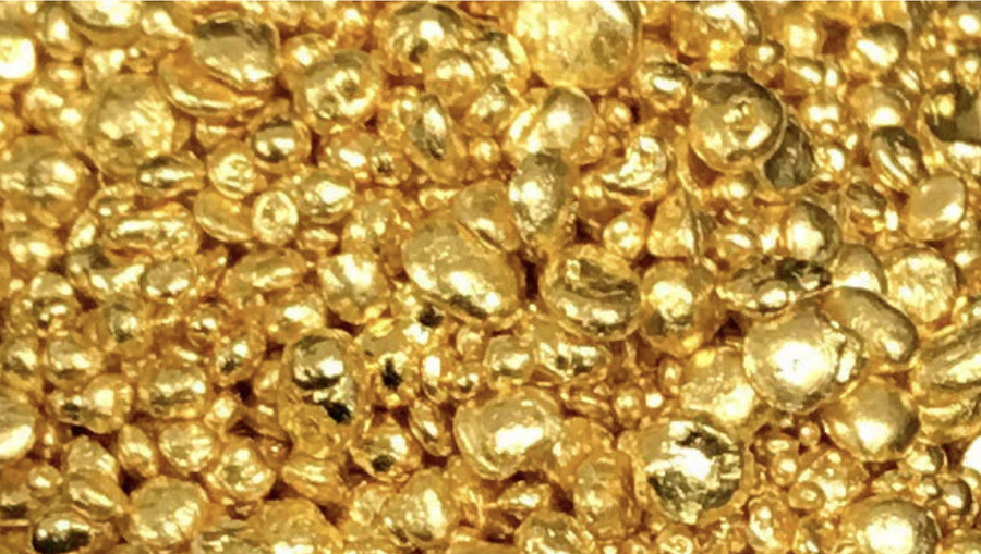 Pure gold grains 24k 999