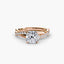 The Twist Micro Pavé Engagement Ring