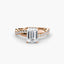 The Twist Micro Pavé Engagement Ring
