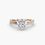 The Twist Micro Pavé Engagement Ring