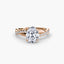 The Twist Micro Pavé Engagement Ring