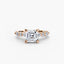 Engagement Ring with Side Sones