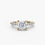 Engagement Ring with Side Sones