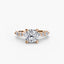 Engagement Ring with Side Sones