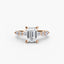 Engagement Ring with Side Sones