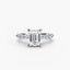 Engagement Ring with Side Sones